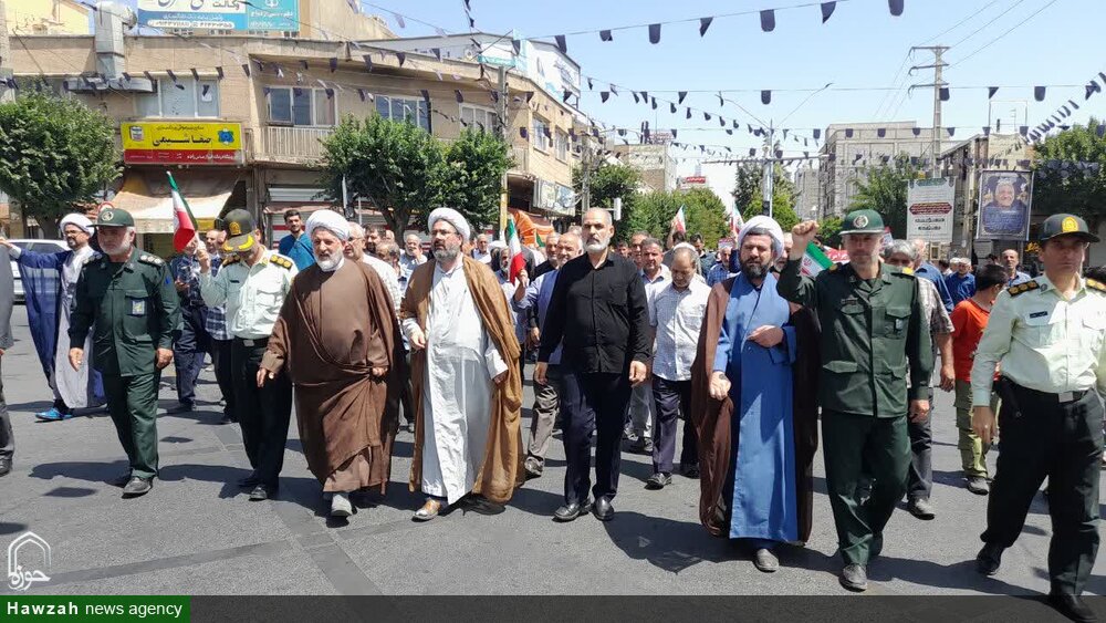 تصاویر/ راهپیمایی مردم غیور و ولایت مدار شبستر در حمایت از مردم غزه