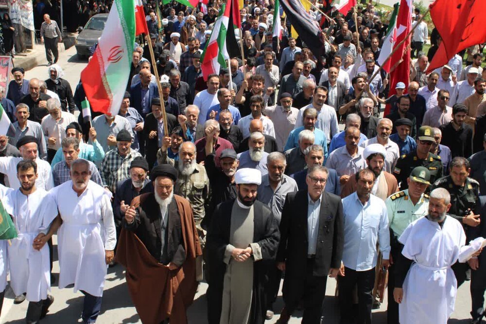 تصاویر/ راهمیمایی جمعه خشم و نصر در دلفان   ‌‎‌‎‌