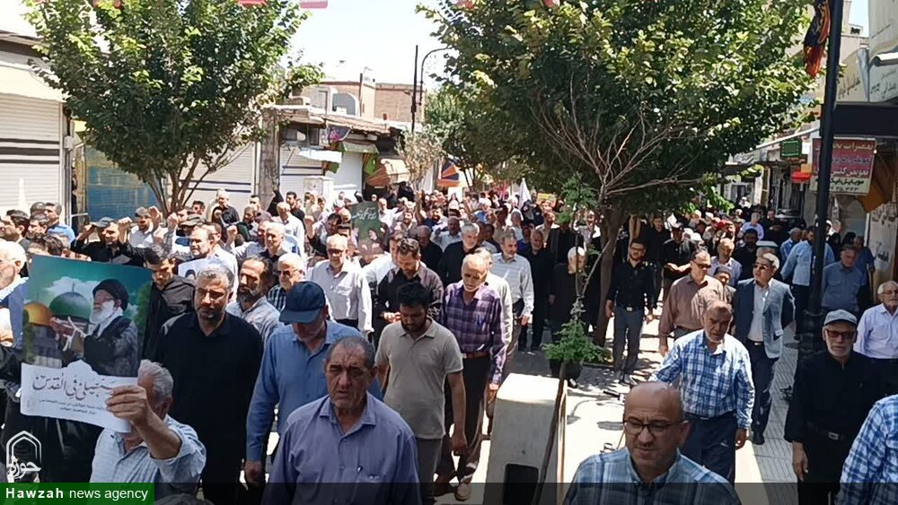 مردم مسلمان در برابر طرح شیطنت آمیز نتانیاهو ساکت نباشند