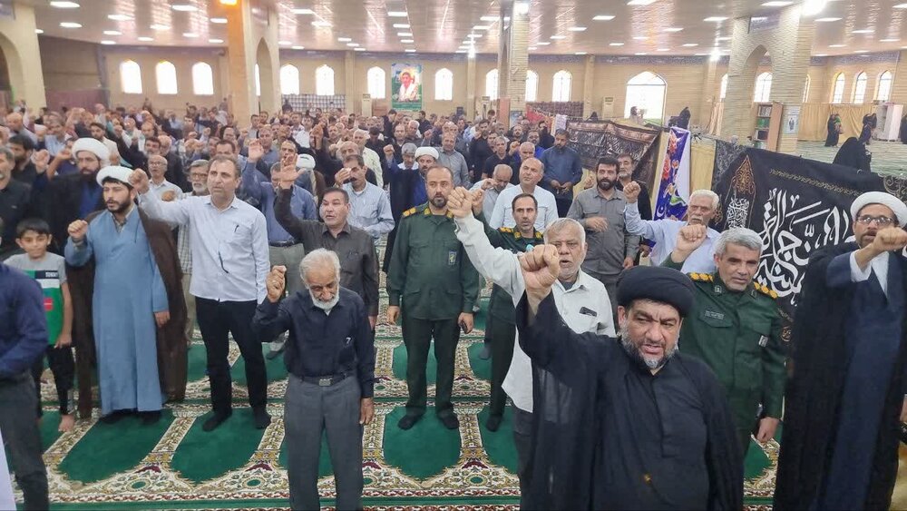 فیلم| تجمع مردم گناوه در جمعه خشم و نصر