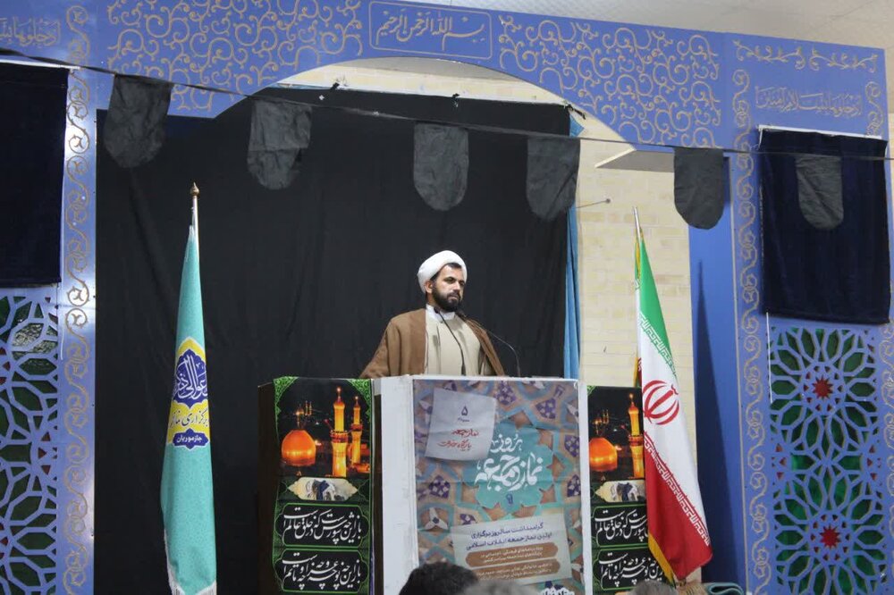 تصاویر نماز جمعه جازموریان