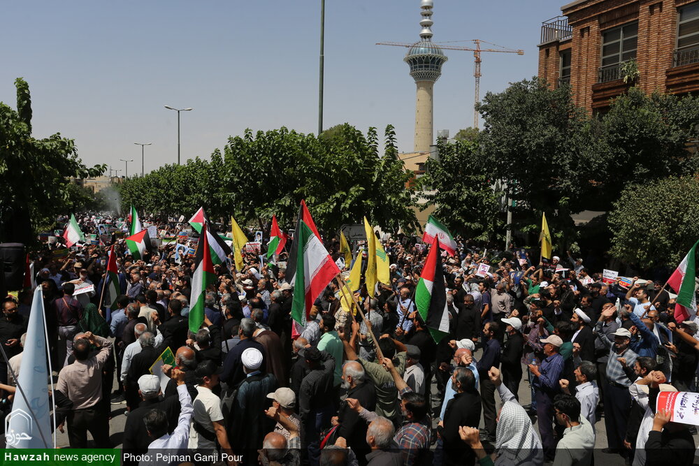 یک جهان خشم از دنیای استکبار ظالم