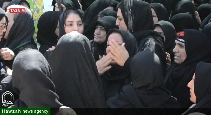 فیلم| تشییع باشکوه شهید مدافع وطن در گلزار شهدای خرم آباد