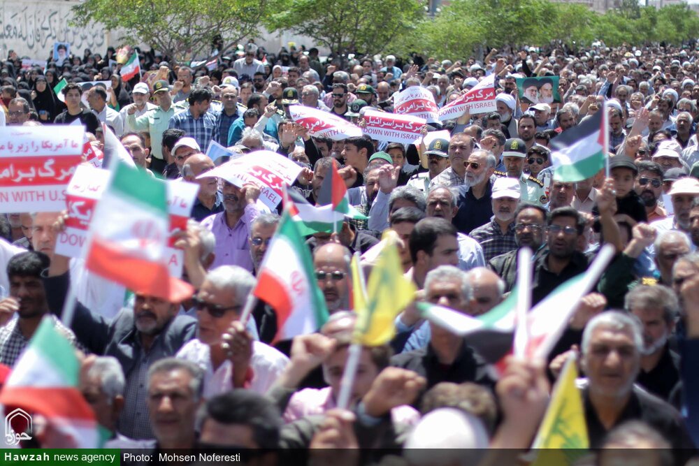 فیلم| راهپیمایی باشکوه جمعه خشم و نصر در بیرجند