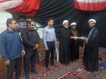 تصاویر/ معارفه امام جماعت مسجد چهارده معصوم(ع) برازجان