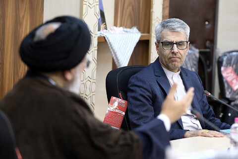 تصاویر/ نشست سخنگوی وزارت خارجه با معاونت بین الملل حوزه های علمیه