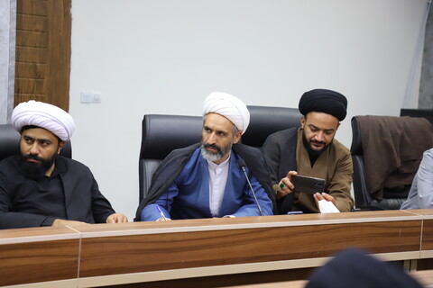 تصاویر/جلسه پایش پرونده طلاب مدارس علمیه کردستان