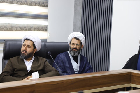 تصاویر/جلسه پایش پرونده طلاب مدارس علمیه کردستان