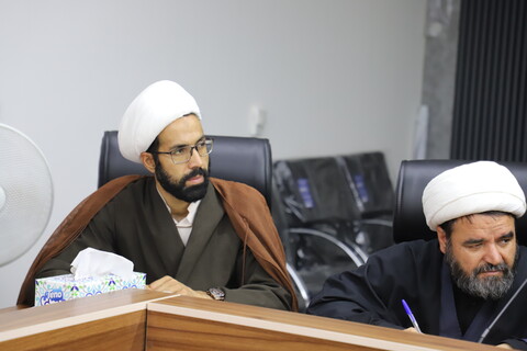 تصاویر/جلسه پایش پرونده طلاب مدارس علمیه کردستان