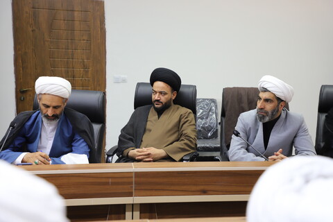 تصاویر/جلسه پایش پرونده طلاب مدارس علمیه کردستان