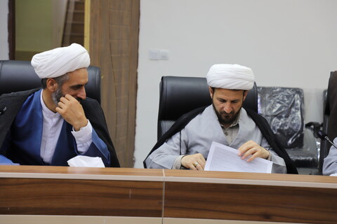 تصاویر/جلسه پایش پرونده طلاب مدارس علمیه کردستان