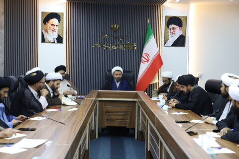 تصاویر/جلسه پایش پرونده طلاب مدارس علمیه کردستان