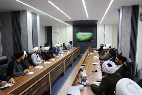 تصاویر/جلسه پایش پرونده طلاب مدارس علمیه کردستان