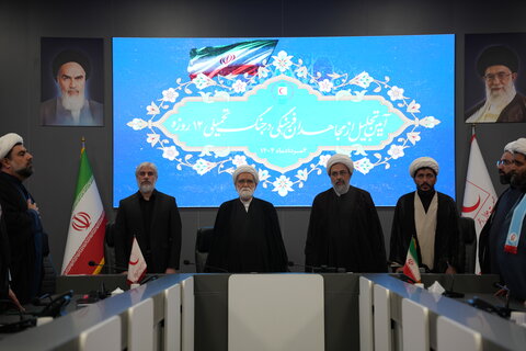 تصاویر/ برگزاری مراسم آیین تجلیل از مجاهدان فرهنگی در جنگ ۱۲ روزه