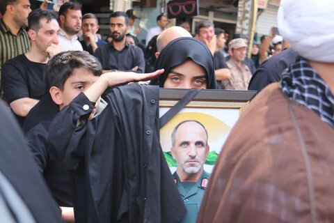 تصاویر/ تشییع پیکر مطهر شهید جواد نارنجی در ارومیه