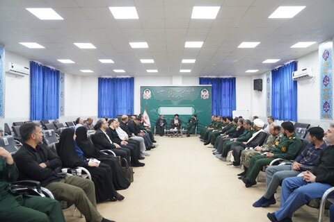 تصاویر جلسه هماهنگی و برنامه ریزی مراسم اربعین شهدای لرستانی جنگ ۱۲ روزه رژیم غاصب صهیونیستی