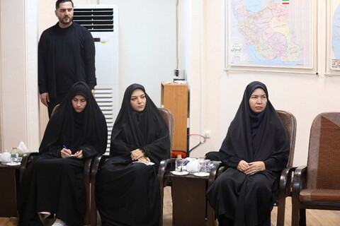 تصاویر/  نشست خبري رونمایی از پوستر فراخوان مقالات کنگره علمی و بین‌المللی امناءالرسل