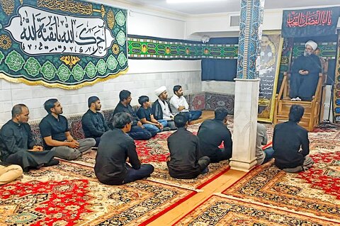 برگزاری مراسم ترحیم مبلغ کشور بنگلادش در قم
