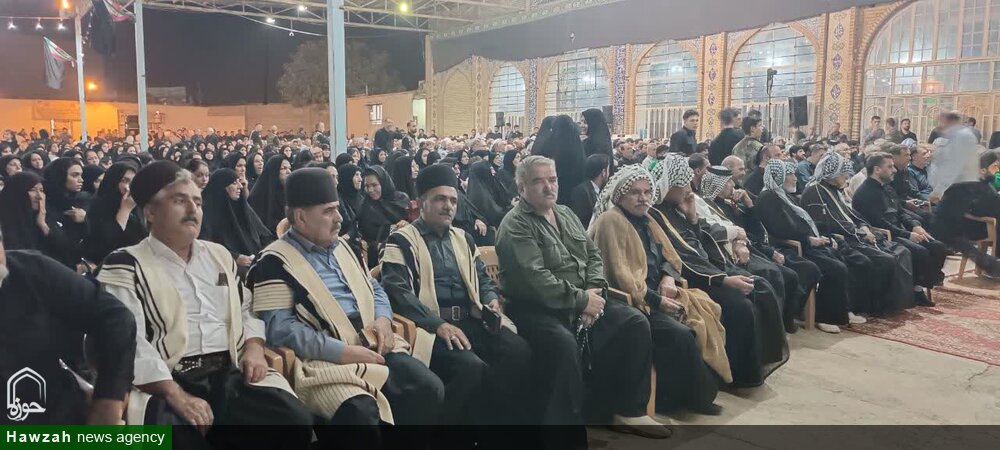 مراسم گرامیداشت شهید دفاع مقدس صادق پشت یافته در شهر میانرود دزفول