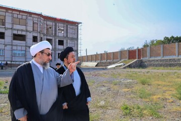 تصاویر/ بازدید نماینده ولی فقیه در استان آذربایجان شرقی از پروژه‌های عمرانی مرکز خدمات حوزه‌های علمیه استان