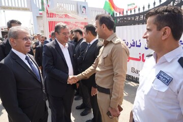 تصاویر/ سفر استاندار آذربایجان غربی به اقلیم کردستان عراق