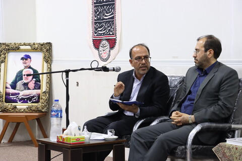 دیدار مدیران دستگاه قضا خوزستان با نماینده ولی فقیه