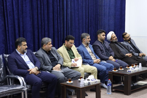 دیدار مدیران دستگاه قضا خوزستان با نماینده ولی فقیه