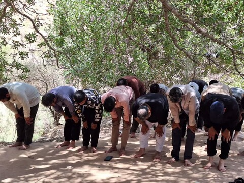 تصاویر| اردوی یک روزه طلاب حوزه علمیه ثامن الائمه حاجی آباد