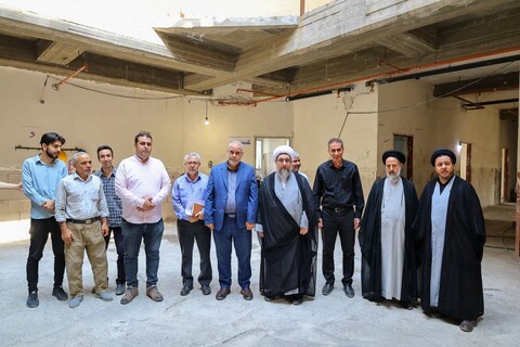 تصاویر/ بازدید نماینده ولی فقیه در استان آذربایجان شرقی از پروژه‌های عمرانی مرکز خدمات حوزه‌های علمیه استان
