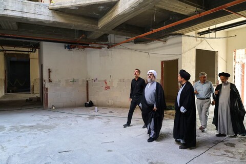 تصاویر/ بازدید نماینده ولی فقیه در استان آذربایجان شرقی از پروژه‌های عمرانی مرکز خدمات حوزه‌های علمیه استان