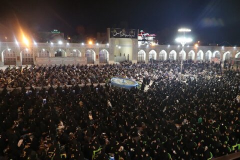 تصاویر/ هشتمین شب سوگواری اباعبدالله در شهر کرمان