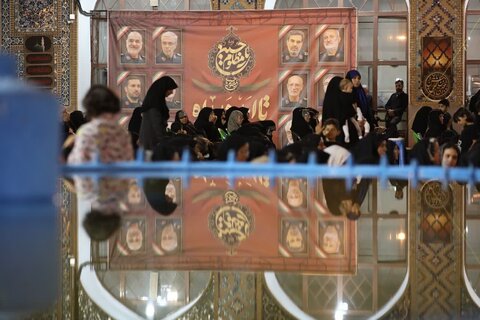 تصاویر/ هشتمین شب سوگواری اباعبدالله در شهر کرمان