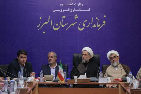 تصاویر / سفر امام جمعه قزوین به شهرستان البرز (الوند ) قزوین