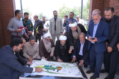 تصاویر / سفر امام جمعه قزوین به شهرستان البرز (الوند ) قزوین