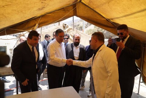 تصاویر/ سفر استاندار آذربایجان غربی به اقلیم کردستان عراق