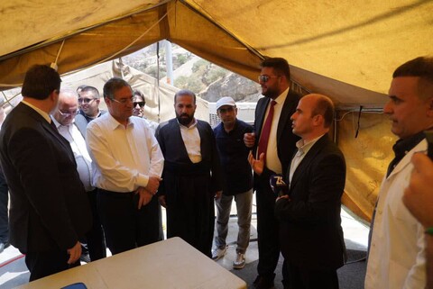 تصاویر/ سفر استاندار آذربایجان غربی به اقلیم کردستان عراق