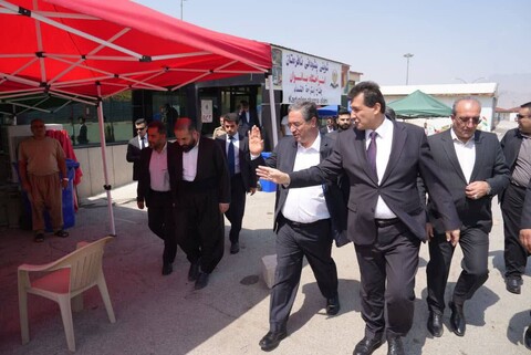 تصاویر/ سفر استاندار آذربایجان غربی به اقلیم کردستان عراق