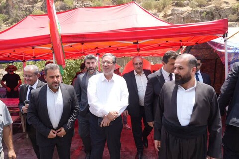 تصاویر/ سفر استاندار آذربایجان غربی به اقلیم کردستان عراق