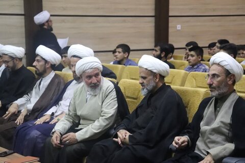 تصاویر/ آیین افتتاحیه دوره میثاق طلبگی حوزه علمیه آذربایجان غربی