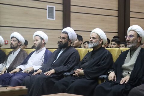 تصاویر/ آیین افتتاحیه دوره میثاق طلبگی حوزه علمیه آذربایجان غربی