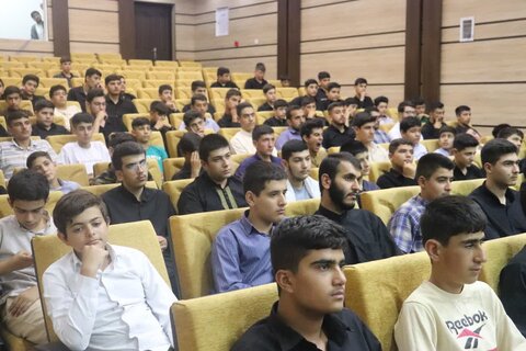 تصاویر/ آیین افتتاحیه دوره میثاق طلبگی حوزه علمیه آذربایجان غربی