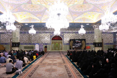 تصاویر/ افتتاحیه نهمین سال‌ خدمت‌رسانی و همایش توجیهی قرارگاه مردمی اربعین