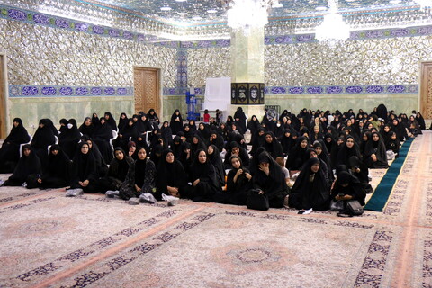 تصاویر/ افتتاحیه نهمین سال‌ خدمت‌رسانی و همایش توجیهی قرارگاه مردمی اربعین