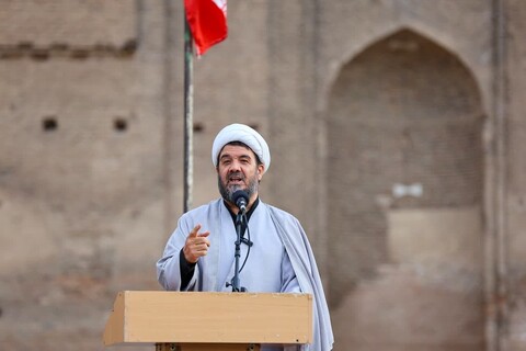 تصاویر/ برگزاری مراسم اربعین شهدای اقتدار آذربایجان شرقی