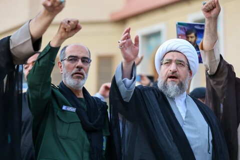 تصاویر/ برگزاری مراسم اربعین شهدای اقتدار آذربایجان شرقی