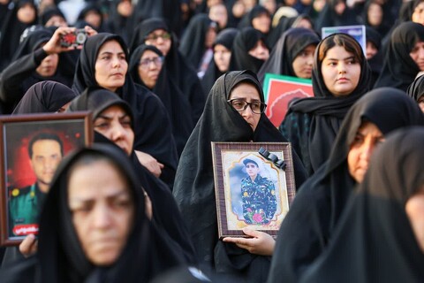 تصاویر/ برگزاری مراسم اربعین شهدای اقتدار آذربایجان شرقی