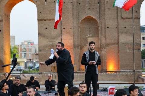 تصاویر/ برگزاری مراسم اربعین شهدای اقتدار آذربایجان شرقی