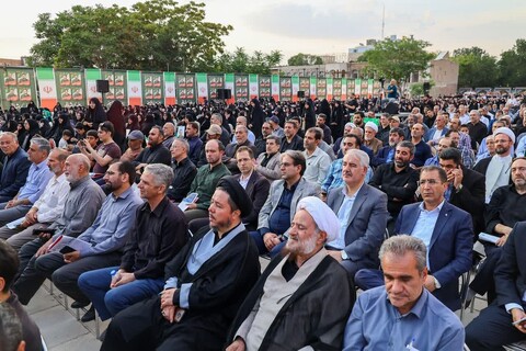 تصاویر/ برگزاری مراسم اربعین شهدای اقتدار آذربایجان شرقی