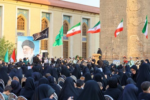 تصاویر/ برگزاری مراسم اربعین شهدای اقتدار آذربایجان شرقی