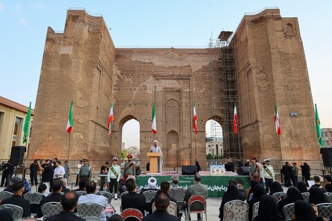 تصاویر/ برگزاری مراسم اربعین شهدای اقتدار آذربایجان شرقی